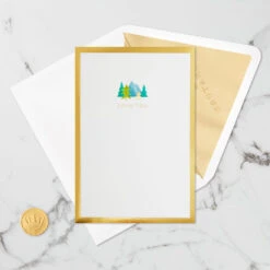 Hallmark Love Sharing Life's Adventure With You 3D Pop-Up Love Card -Hallmark Mountains and Trees 3D PopUp Love Card 1299LAD2890 04