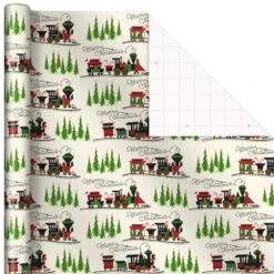Hallmark Old-Fashioned Christmas 3-Pack Wrapping Paper, 120 Sq. Ft. 15 Hallmark Old-Fashioned Christmas 3-Pack Wrapping Paper, 120 Sq. Ft. -Hallmark OldFashioned Christmas 3Pack Wrapping Paper 5JXW1077 07