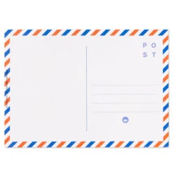 Hallmark Keep It Sunny Postcards, Book Of 10 -Hallmark Orange and Blue Keep It Sunny Postcards 1SOM3857 10