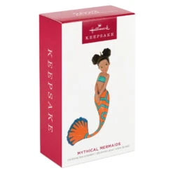 Hallmark Mythical Mermaids Ornament -Hallmark Orange and Blue Mermaid Keepsake Ornament 1799QXR8257 04