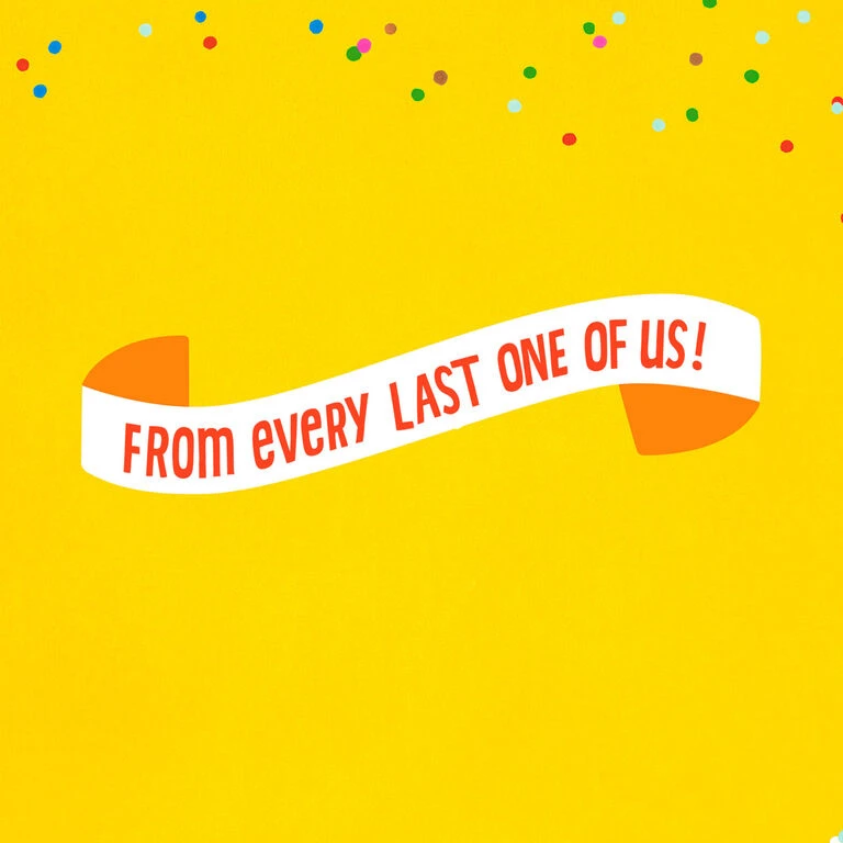 Hallmark 16" Party Cats And Dogs Jumbo Birthday Card From All 4 Hallmark 16" Party Cats And Dogs Jumbo Birthday Card From All - Image 2