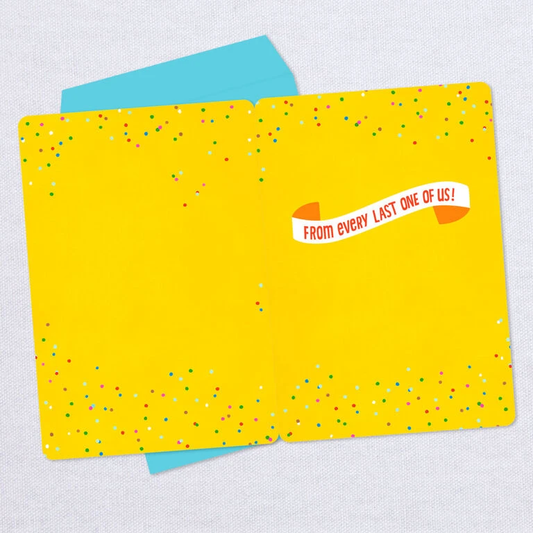 Hallmark 16" Party Cats And Dogs Jumbo Birthday Card From All 5 Hallmark 16" Party Cats And Dogs Jumbo Birthday Card From All - Image 3