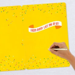 Hallmark 16" Party Cats And Dogs Jumbo Birthday Card From All 15 Hallmark 16" Party Cats And Dogs Jumbo Birthday Card From All -Hallmark Party Cats Dogs Birthday Card From Us 1299CBG3004 06