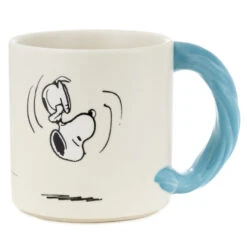 Hallmark -Hallmark Peanuts Linus and Snoopy Dimensional Blanket Mug 1PAJ2159 02