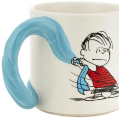 Hallmark Peanuts® Linus And Snoopy Dimensional Blanket Mug, 17 Oz. -Hallmark Peanuts Linus and Snoopy Dimensional Blanket Mug 1PAJ2159 03