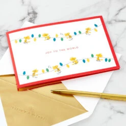 Hallmark Peanuts® Snoopy Joy To The World 3D Pop-Up Christmas Card -Hallmark Peanuts Snoopy and Woodstock 3D PopUp Christmas Card 1499IXC8994 06