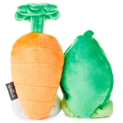 Hallmark Better Together Peas And Carrot Magnetic Plush, 4.5" -Hallmark Peas and Carrot Magnetic Plush 1KET2011 03