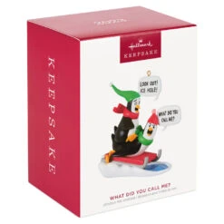 Hallmark What Did You Call Me? Ornament 11 Hallmark What Did You Call Me? Ornament -Hallmark Penguins Sledding Keepsake Ornament 2099QGO2867 04