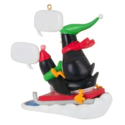 Hallmark What Did You Call Me? Ornament 13 Hallmark What Did You Call Me? Ornament -Hallmark Penguins Sledding Keepsake Ornament 2099QGO2867 06