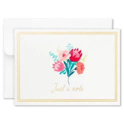 Hallmark Pretty Floral Assorted Blank Thank-You Notes, Box Of 24 -Hallmark Pretty Floral Assorted Blank ThankYou Notes in Box 1499TYN2424 04