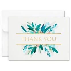 Hallmark Pretty Floral Assorted Blank Thank-You Notes, Box Of 24 -Hallmark Pretty Floral Assorted Blank ThankYou Notes in Box 1499TYN2424 07