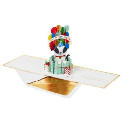Hallmark It's Your Day Puppy In Present 3D Pop-Up Birthday Card -Hallmark Puppy in a Present 3D PopUp Birthday Card 1299LAD2883 02
