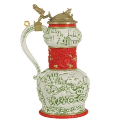 Hallmark Beer Stein Special Edition 2023 Ornament -Hallmark Red Green and Gold Beer Stein Keepsake Ornament 1999QGO2807 06