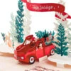 Hallmark Joy To You 3D Pop-Up Christmas Card -Hallmark Red Truck 3D PopUp Christmas Card 1299IXC7122 01