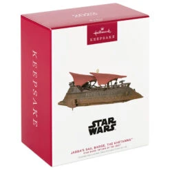 Hallmark Star Wars: Return Of The Jedi™ Jabba's Sail Barge, The Khetanna™ Ornament With Sound -Hallmark Return of Jedi Jabbas Barge Keepsake Ornament 3799QXI7109 04