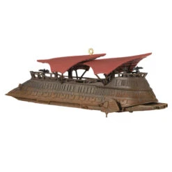Hallmark Star Wars: Return Of The Jedi™ Jabba's Sail Barge, The Khetanna™ Ornament With Sound -Hallmark Return of Jedi Jabbas Barge Keepsake Ornament 3799QXI7109 06