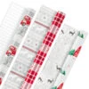 Hallmark Rustic Winter 3-Pack Reversible Metallic Christmas Wrapping Paper, 120 Sq. Ft. -Hallmark Rustic Winter Reversible Christmas Wrapping Paper 5JXW1034 01