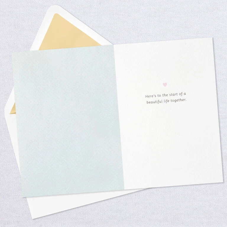 Hallmark Happily Ever After Quilled Paper Handmade Wedding Card 5 Hallmark Happily Ever After Quilled Paper Handmade Wedding Card - Image 3