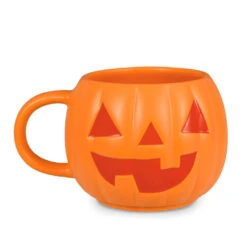Hallmark Smiling Pumpkin Sculpted Mug, 20 Oz.