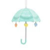 Signature Baby Umbrella Porcelain Hallmark Ornament -Hallmark Signature Baby Umbrella Porcelain Christmas Ornament 1HDL2175 01
