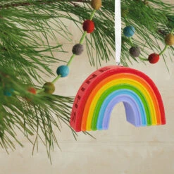 Hallmark -Hallmark Signature Rainbow Christmas Ornament 1HDL2177 02