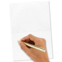 Hallmark Silver Stars And Blue Glitter Blank Note Cards, Box Of 8 -Hallmark Silver Stars and Blue Glitter Blank Note Cards 1499NOT1016 03