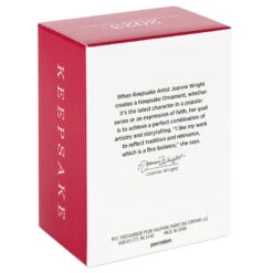 Hallmark Snowtop Lodge Terran S. Gardner Porcelain Ornament -Hallmark Snowman with Flower Pot Keepsake Ornament 2299QXR8119 05