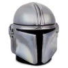 Hallmark Star Wars: The Mandalorian™ Helmet Sculpted Ceramic Caddy -Hallmark Star Wars Mandalorian Sculpted Helmet Ceramic Jar 1SHP2163 01