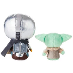 Hallmark Itty Bittys® Star Wars™ The Mandalorian™ And Grogu™ Plush, Set Of 2 -Hallmark Star Wars Mandalorian and Grogu Plush itty bittys 2Pack 1KDD2106 02