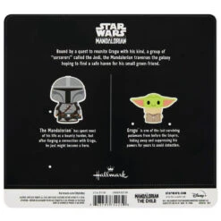 Hallmark Itty Bittys® Star Wars™ The Mandalorian™ And Grogu™ Plush, Set Of 2 -Hallmark Star Wars Mandalorian and Grogu Plush itty bittys 2Pack 1KDD2106 04