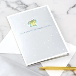 Hallmark Star Wars: The Mandalorian™ Grogu™ Warm Wishes 3D Pop-Up Holiday Card -Hallmark Star Wars The Mandalorian Grogu 3D PopUp Holiday Card 1499XXH9985 07