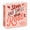 Hallmark Stop And Smell The Rosé: 20 Coasters Celebrating Friends (And Wine) Book -Hallmark Stop and Smell the Ros Book With Coasters 1BOK1574 01
