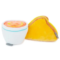 Hallmark Better Together Tomato Soup And Grilled Cheese Magnetic Plush, 5" -Hallmark Tomato Soup and Grilled Cheese Magnetic Plush 1KID2089 02
