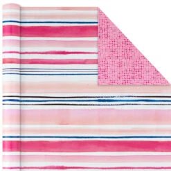 Hallmark Watercolor Tones 3-Pack Reversible Wrapping Paper, 75 Sq. Ft. Total -Hallmark Watercolor Tones 3Pack Reversible Wrapping Paper 5EWR6405 05