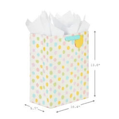 Hallmark 13" Welcome Baby 3-Pack Assorted Gift Bags With Tissue -Hallmark Welcome Baby 3Pack Assorted Large Gift Bags Tissue 5EGB6421 03