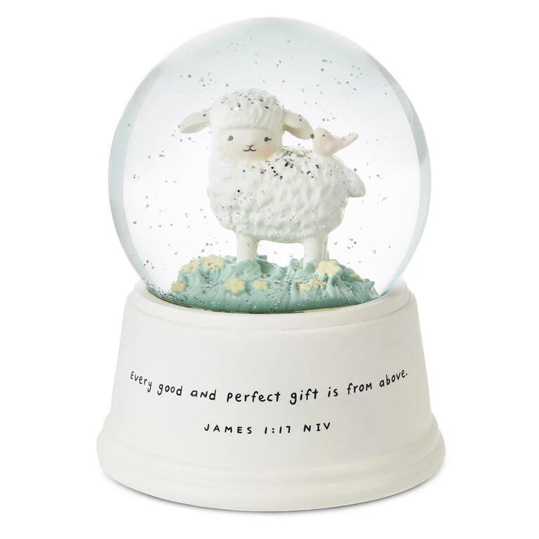 Hallmark Little Lamb Musical Snow Globe 3 Hallmark Little Lamb Musical Snow Globe
