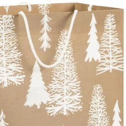 Hallmark Christmas Kraft 8-Pack Holiday Gift Bags, Assorted Sizes And Designs 11 Hallmark Christmas Kraft 8-Pack Holiday Gift Bags, Assorted Sizes And Designs -Hallmark White on Kraft Paper Assortment Christmas Gift Bags 5XGB1417 04